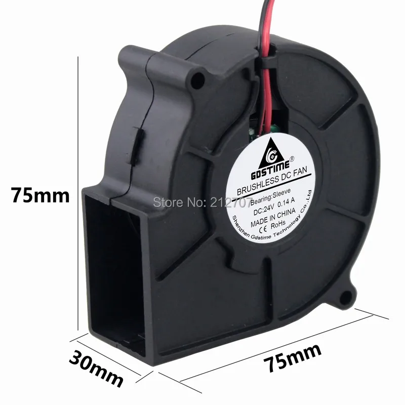 Big Airflow 40mm 4cm 40x40x10mm 24V Brushless Cooling Blower Centrifugal Fan