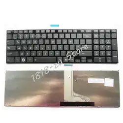 Yaluzu Новая клавиатура ноутбука для TOSHIBA SATELLITE C850 C850D C855 C855D L850 L850D L855 L855D L870 L870D США Клавиатура ноутбука