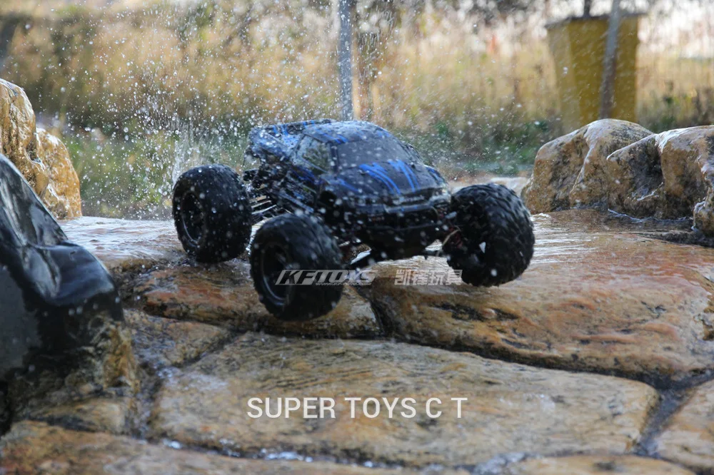 S911 foxx 2,4 Ghz внедорожные большие колеса RC Monster Truck 40 км/ч супер мощная Радиоуправляемая машина 1:12 скорость снежного человека