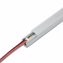 10mm утопленная DC12V непрерывного стержень с неоновым эффектом линейный светодиодный/экструдированный алюминиевый профиль Светодиодные ленты/14 Вт каждый квадратный метр, 10x1 mPACK