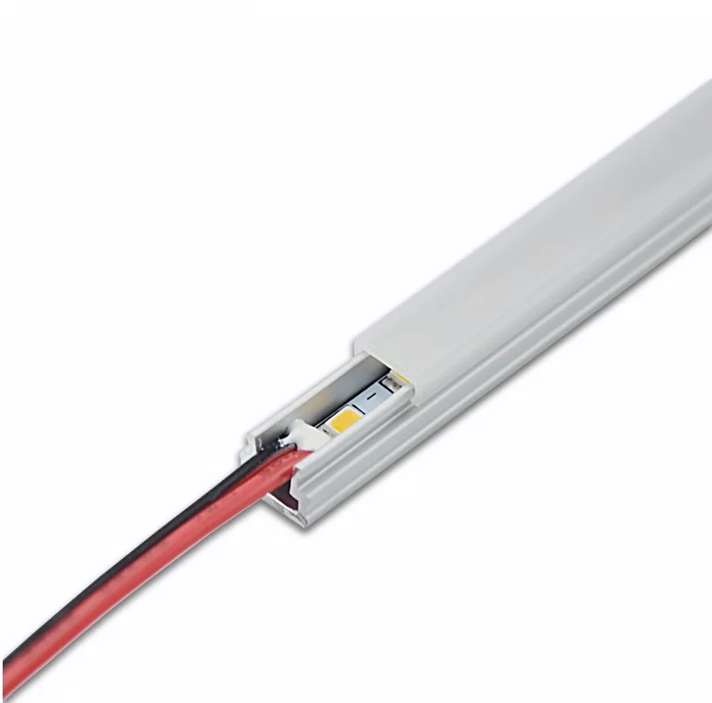 

10mm Recessed DC12V Continuous Rod Neon Effect Linear LED / Extruded Aluminum Profile LED Strip / 14W per Meter,10x1mPACK