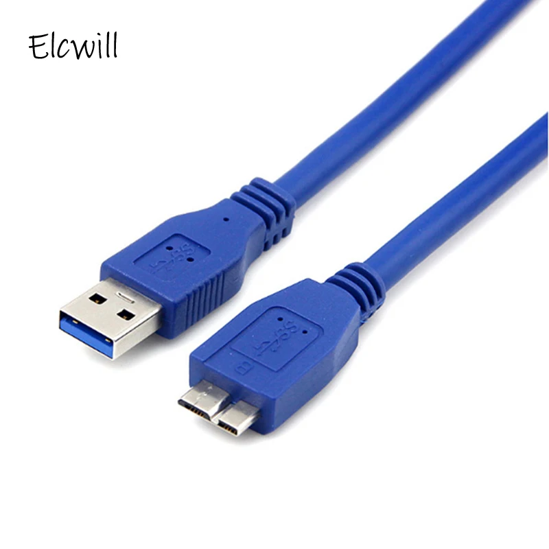 

USB 3.0 Type A to Micro B Extension Cable Cord for External Hard Drive Disk HDD Samsung S5 Note3 0.3/0.5/1m/1.5m/1.8m/3m