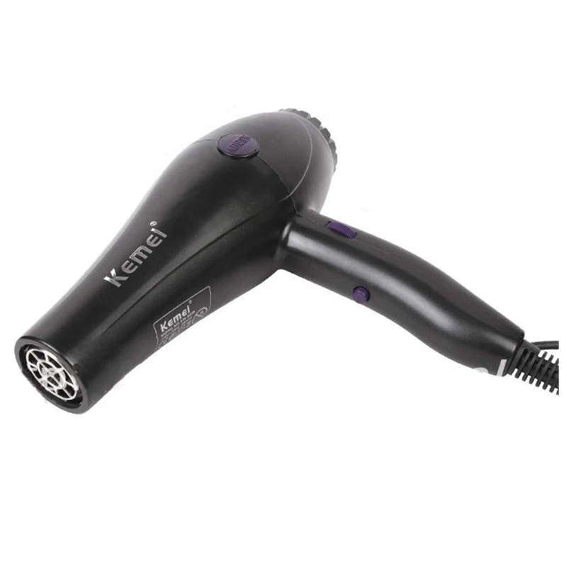 

Kemei KM-8078 constant speed hot and cold air anion hair dryer Black