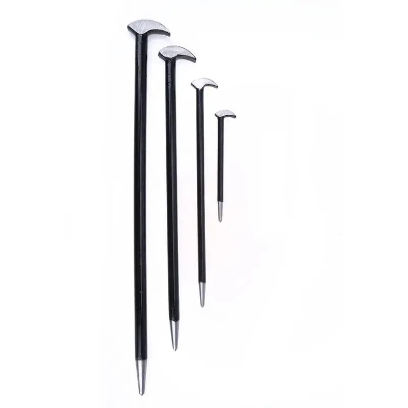 

4Pcs Number 45 carbon steel Pry Bars Tools Kit High Quality Crowbar Metal Pry Bar Demo Opening Hand Tools Set Colorful Box
