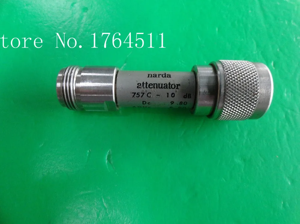 

[BELLA] NARDA 757C-10dB DC-12.4GHz 10dB 2W N coaxial fixed attenuator