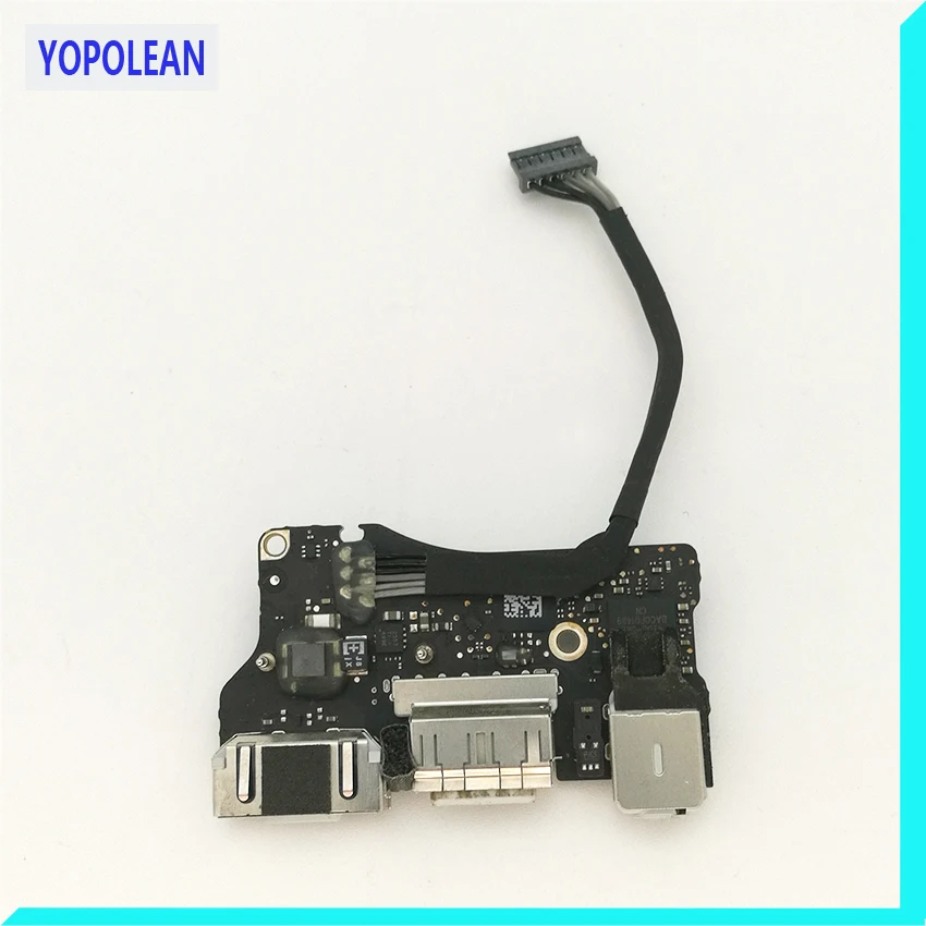 

Genuine Laptop I/O USB Power Audio Board 820-3455-A DC Jack 923-0439 For MacBook Air 13" A1466 2013 2014 2015
