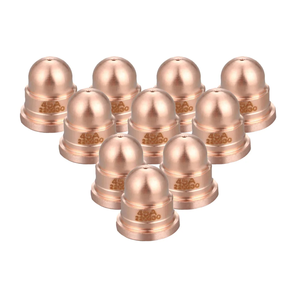 

For PMX 65 85 105 125 Welding Nozzles Replacement Consumable Metalworking Tools 10pcs Plasma 220930 Accessory CNC
