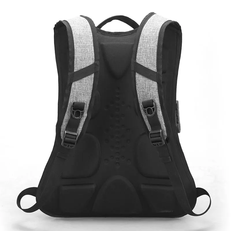 FANSON деловой рюкзак с защитой от кражи повседневный водонепроницаемый mochila usb