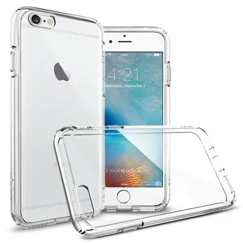 

100pcs For Apple iPhone Xs max Case Slim Crystal Clear TPU Silicone Protective sleeve for iPhone xr x 6S plus iphone 8 cover