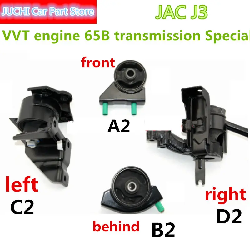 Автомобильные крепления двигателя, Рога двигателя для JAC J3, JAC J3 Турин