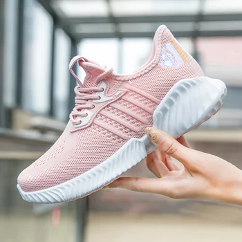 

New Vulcanize Shoes Women Soft Walking Sneakers Fashion Womens Leisure Breathable Trendy Ladies Simple Footwear Feminino Zapatos
