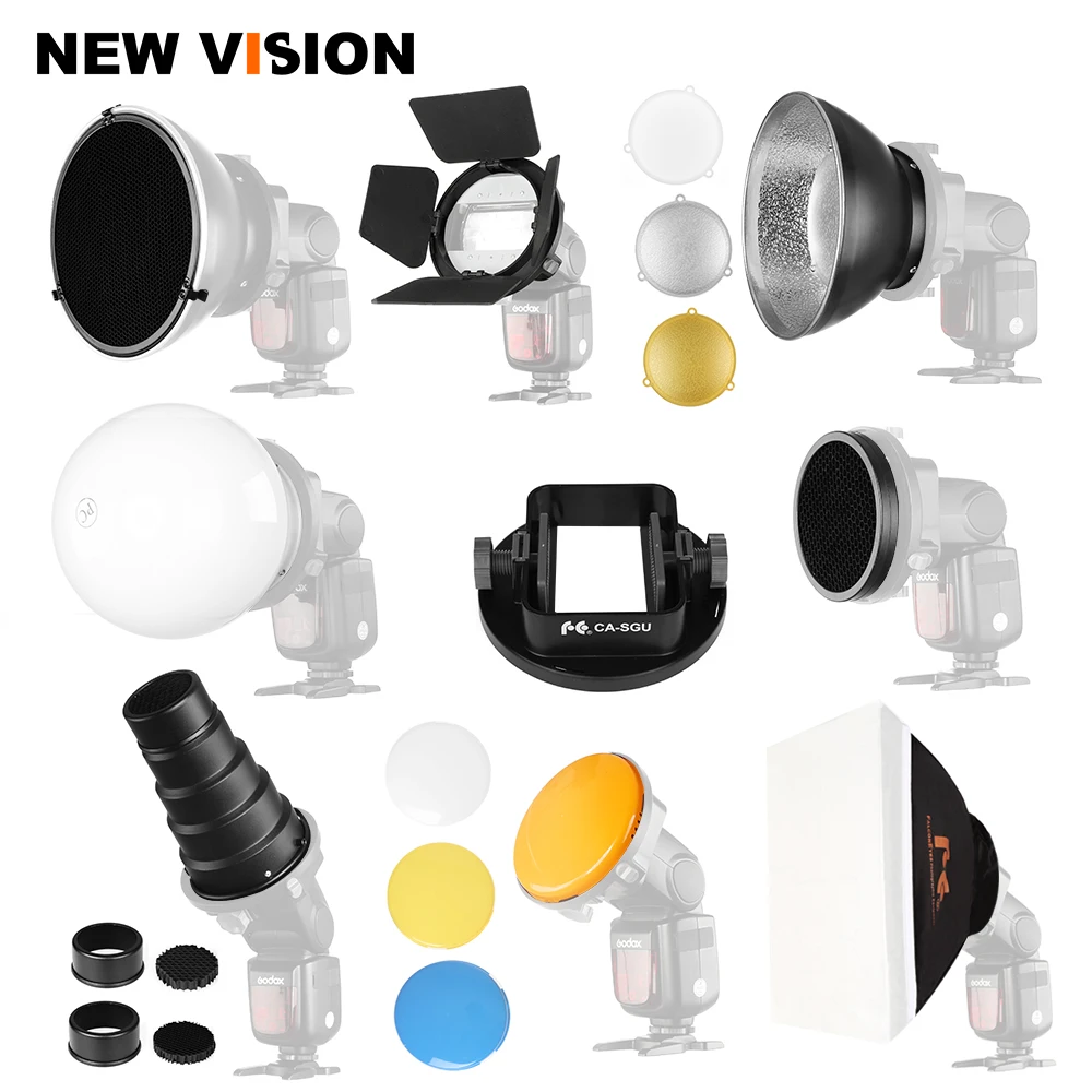 Комплект аксессуаров для софтбокса FALCON EYES Flash Diffuser K9/K 9 Универсальное крепление