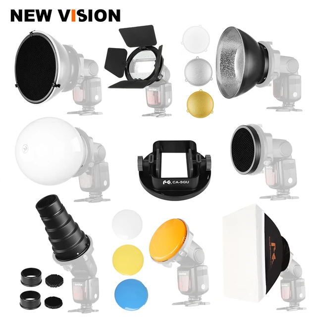 FALCON EYES Softbox Kit adaptateur diffuseur Flash accessoire pour K9/K