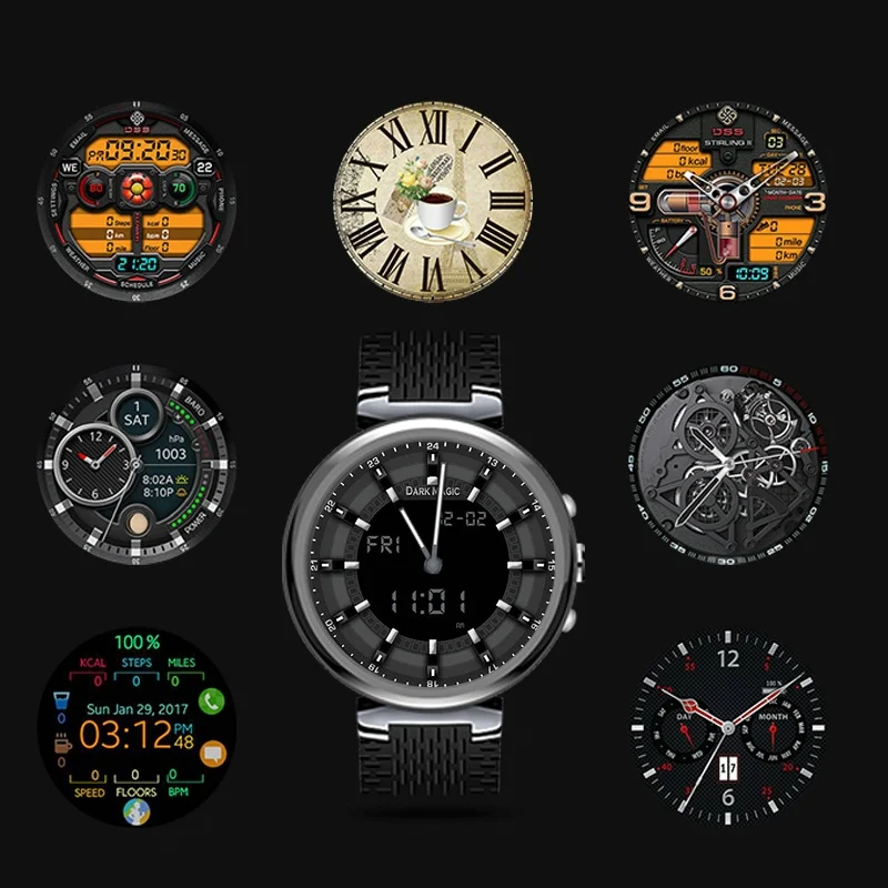 

Pro Smart Watch support Heart Rate Android 5.1 16GB ROM 5.0MP Camera Smartwatch Support 3G GPS WIFI for iphone Business watch