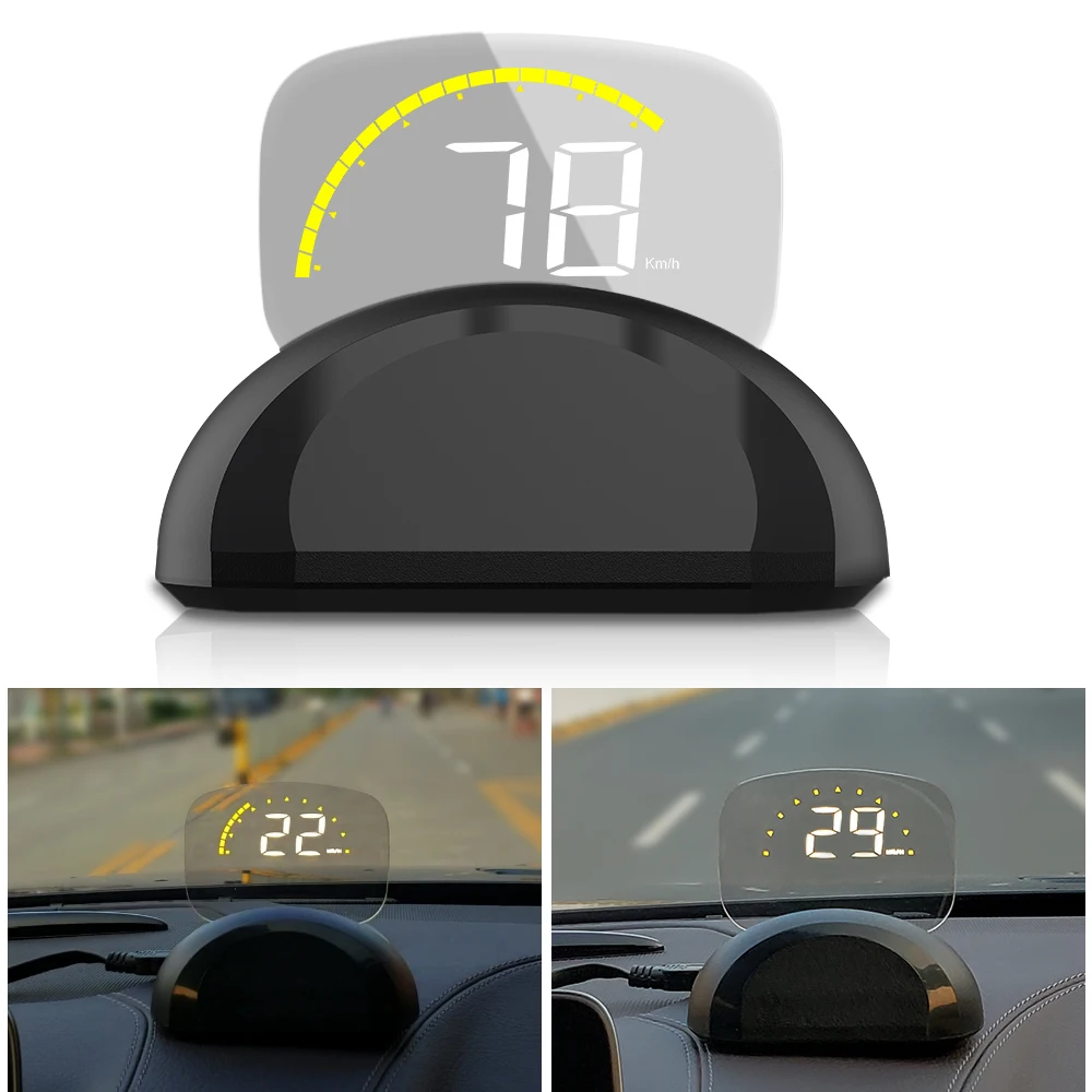 

GERMID NEW C700s OBD Hud Head Up Display with Mirror Projection Digital Car Speed Projector On-Board C700S