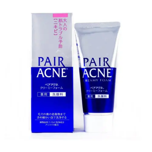 pair acne creamy foam