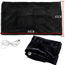 USB мягкий Подогрев Шаль Зима Электрический Подогрев шеи плечо Отопление Одеяло Pad HTQ99