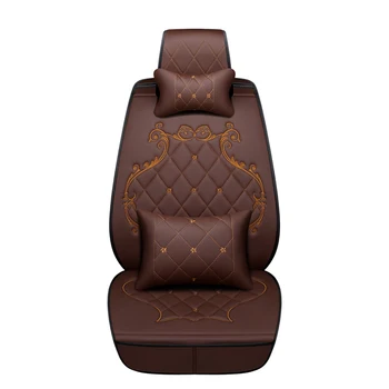 

Custom Car Seat Cover Universal Seat Luxury Leather Car Seat Car Modeling Car styling For Nissan Altima Rouge X-trail Murano Sen