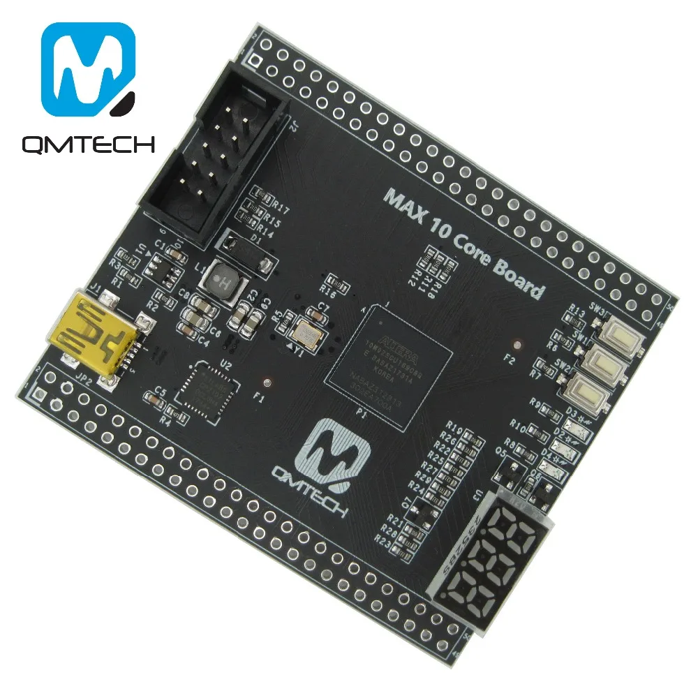Макетная плата QMTECH Altera MAX10 Intel CPLD FPGA 10M02 MAX 10|Аксессуары для демонстрационных