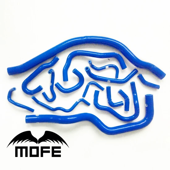 

15PCS Customized / Original Logo Silicone coolant Hose Kit For Car S2000 99 - 05 Blue