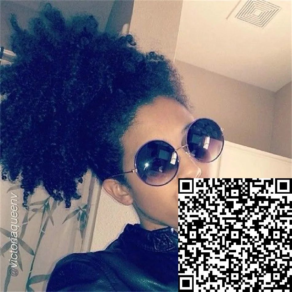 long afro puffs