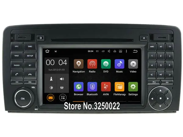 Top Android 9.0 Car Dvd Navi Player FOR BENZ R320/R350/R500 audio multimedia auto stereo support DVR WIFI DAB OBD all in one 17