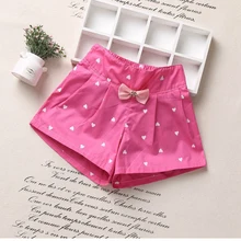 Летние шорты для маленьких девочек, детские шорты, хлопковые тонкие крутые шорты для маленьких девочек, Пляжные штаны шорты