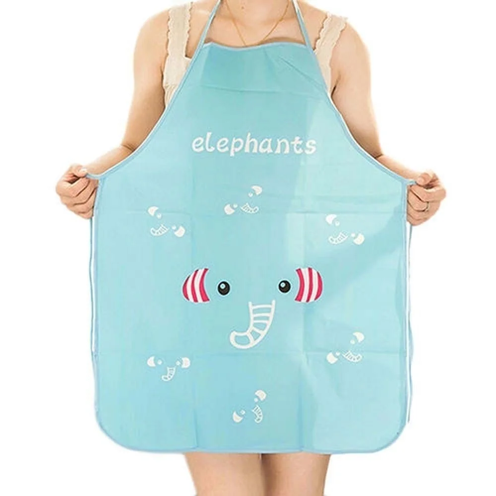 

Women's Cartoon Cute Cartoon Waterproof Apron Kitchen Restaurant Bib Aprons Cooking Apron