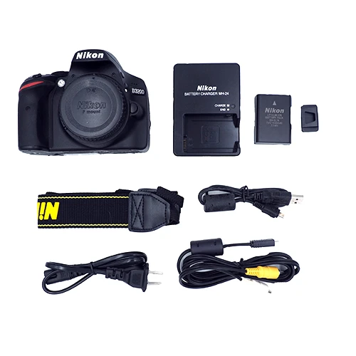 Nikon D3200 Dslr Camera-24.2 MP-1080 P Видео фотоаппарат зеркальный цифровой