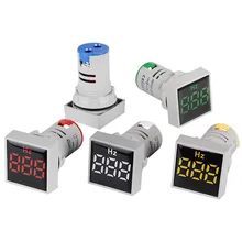 O tamanho quadrado do furo de st17hz 22mm conduziu o cymometer do verificador do medidor 20-75hz da c.a. hz do módulo 60-500v do contador da frequência de digitas