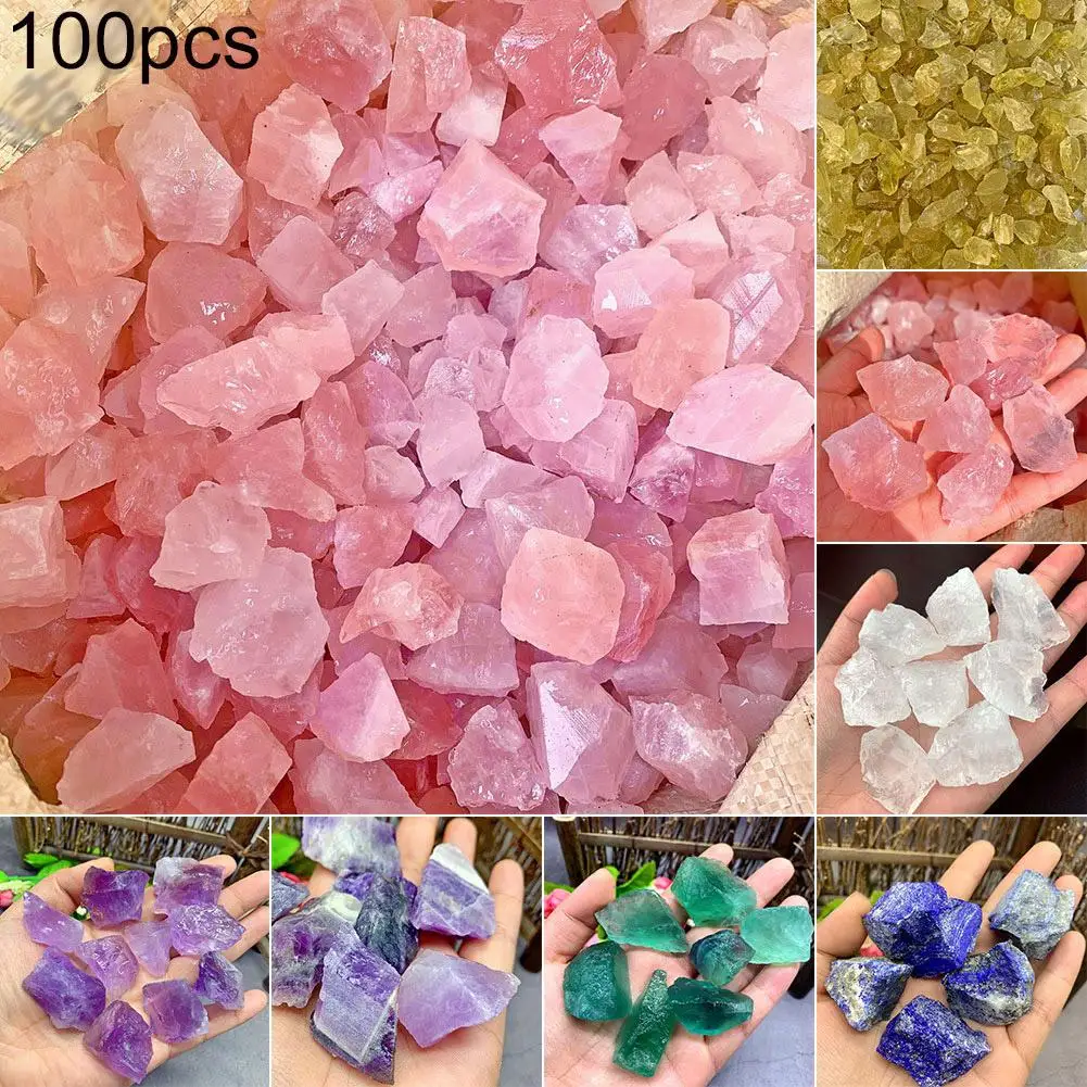 

New 9 Colors mini Healing Reiki Mineral rock mineral specimen healing can be used for aquarium stone home decoration crafts