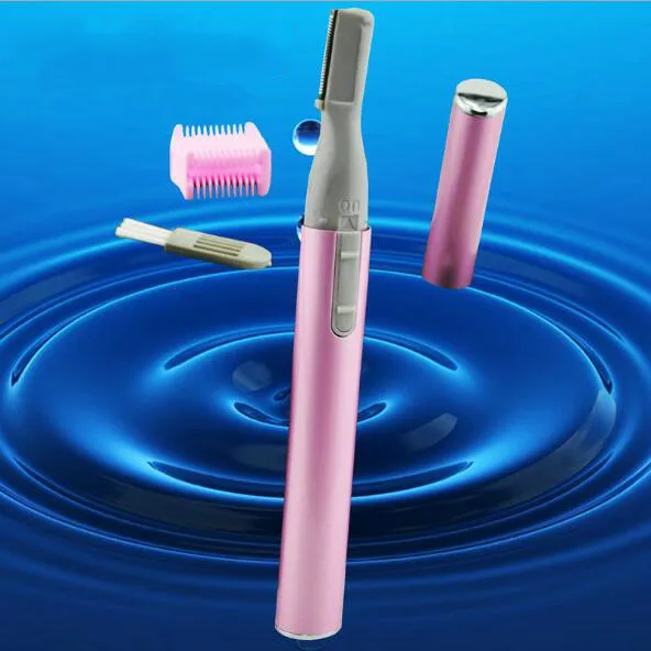 

Blade Electric Eyebrow Trimmer With Eyebrow Comb Brush Face Eyebrow Hair Body Mini Portable Blade Razor Fashion Designer