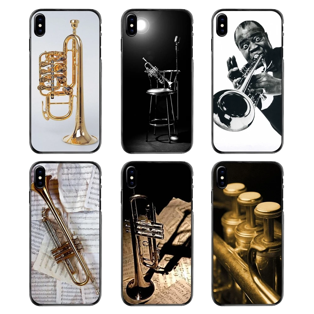 For Sony Xperia X XA XZ M2 M4 M5 C3 C4 C5 T3 E4 E5 Z Z1 Z2 Z3 Z5 Compact Covers Baker US jazz Piccolo Trumpet brass instruments |