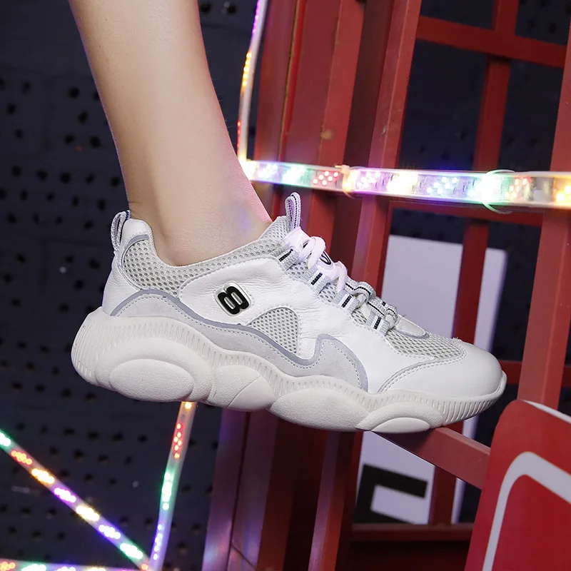 MSSTOR 2019 New White Sport Shoes For Women Casual Fashion Running Shoes Woman Brand Athletic Walking Female Ladies Sneakers MSSTOR 2019 New White Sport Shoes For Women Casual Fashion Running Shoes Woman Brand Athletic Walking Female Ladies Sneakers