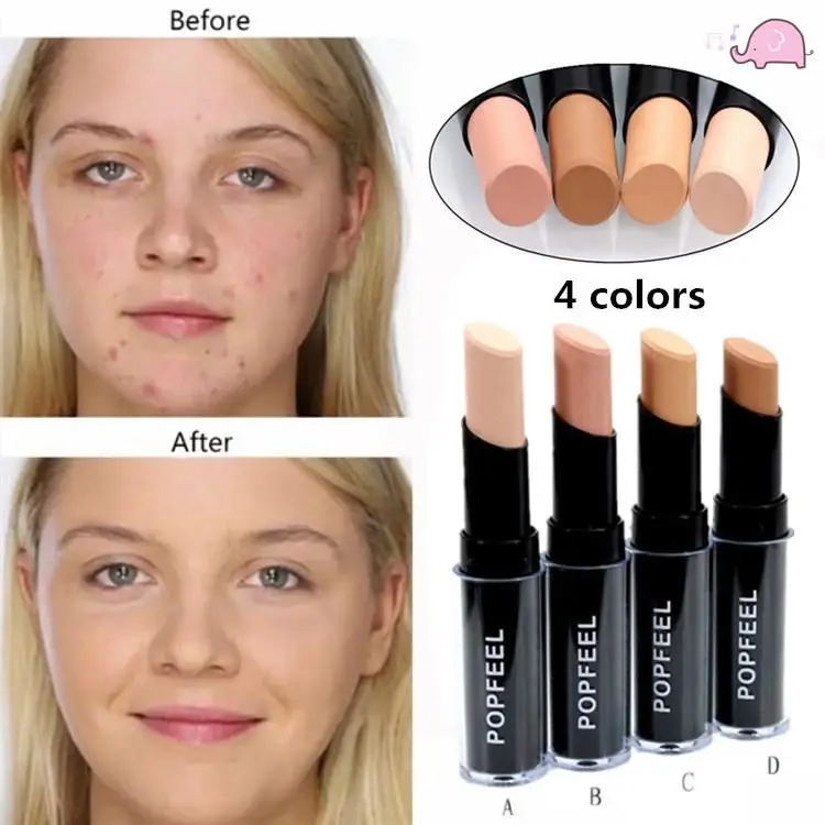 

Manooby 4 Colors Single Head Makeup Natrual Cream Highlight Pen Pencil
