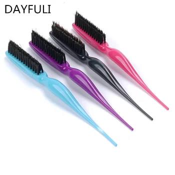 

1Pc Professional Salon Hair Brushes Comb Tangle Teasing Combing Brush Styling Tools DIY Plastic Hairdressing Combs