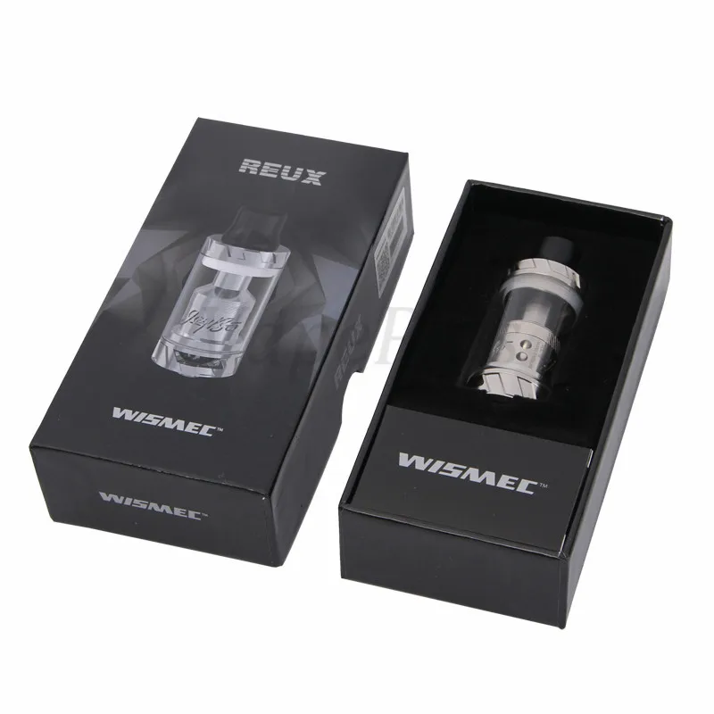 Wismec REUX Tank 6ml E Cigarette Atomizer Reux simple kit and Reux complete kit matches Wismec RX300 BOX MOD Vaporizer 1
