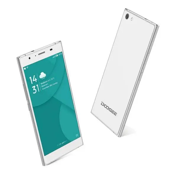 Оригинальный Doogee Y300 мобильный телефон MTK6735 четырехъядерный 5 дюймов HD экран 2G ram 32G
