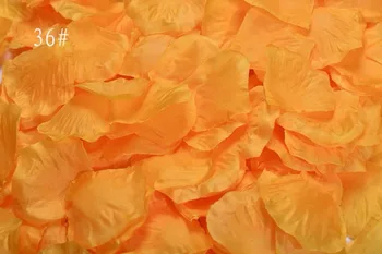 

5,000pcs 4.5*4.5cm Gold Yellow Rose Flower Leaves Petals For Wedding Party Holiday Venue Decoration Color-36