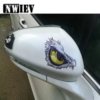 

NWIEV 3D Stereo Reflective Car-Styling Stickers For Lada Granta Vesta Renault Clio 4 Logan Audi A3 A4 B6 B8 Alfa Romeo 159 156