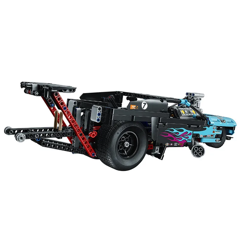 Technic 2в1 гонщик автомобиля строительные блоки комплект кирпичи Набор