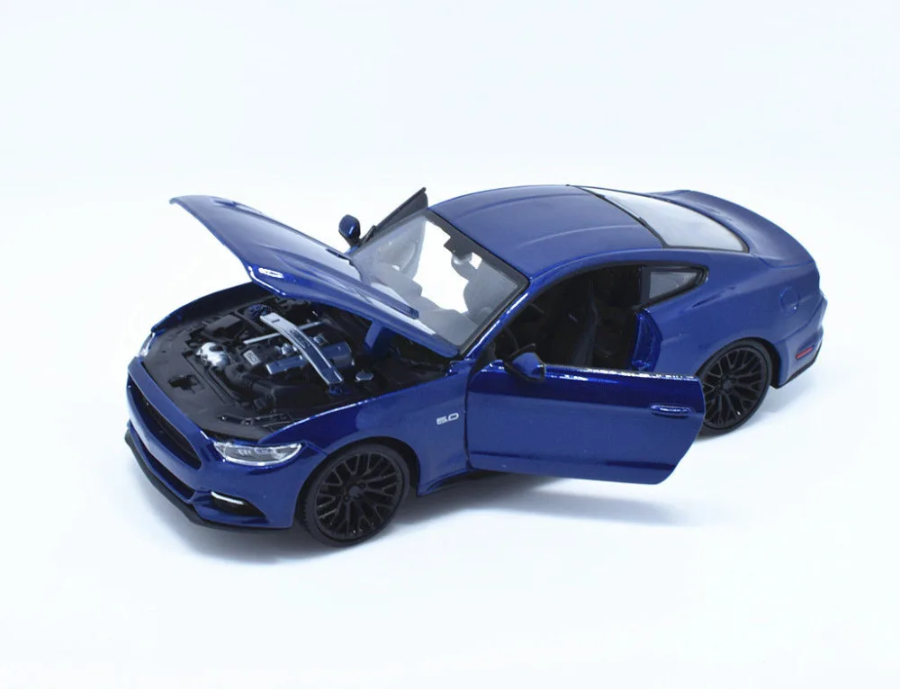 Maisto 1:24 2015 Ford Mustang GT 5 0 литье под давлением модель гоночный автомобиль Транспортное