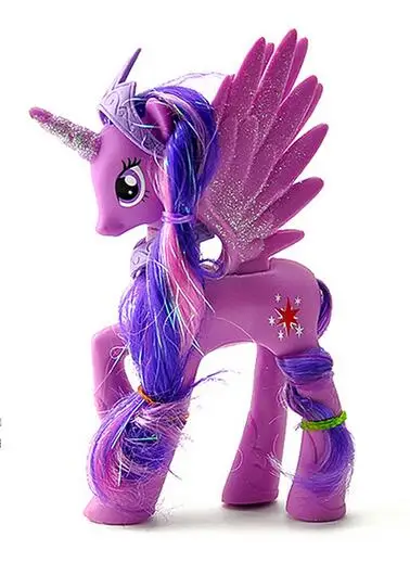 

Unicorn Horse Action Toy Figures Purple Princess Kids Toys