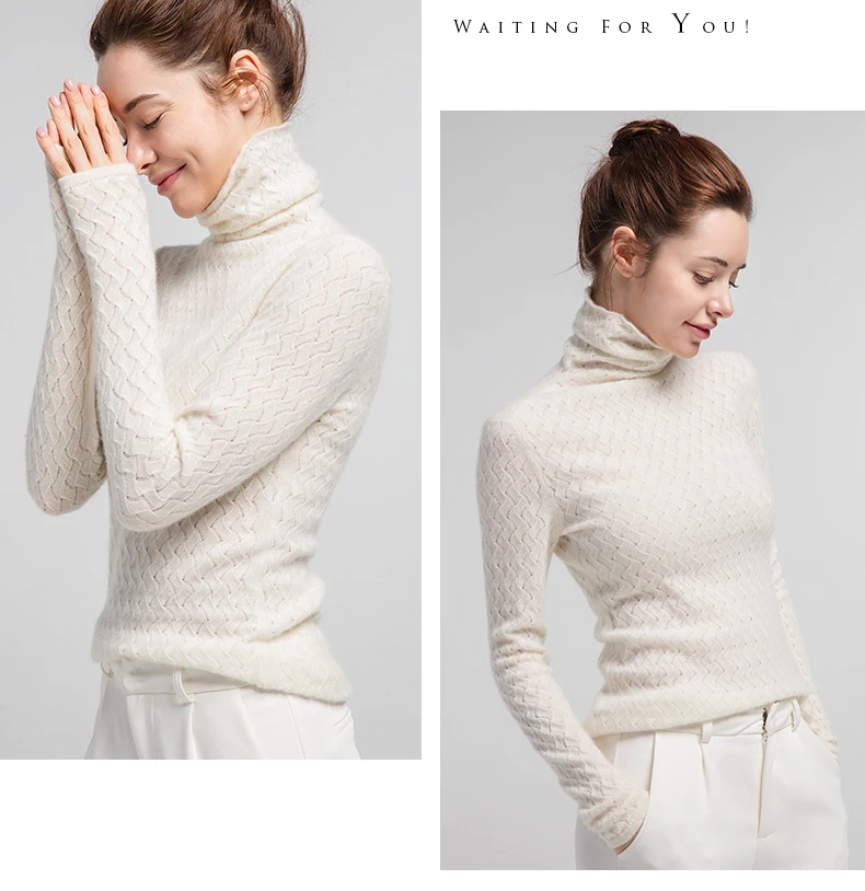 Женский шерстяной пуловер кашемировый свитер для женщин компьютерная вязка осенне-зимние свитера приталенная вязаная одежда