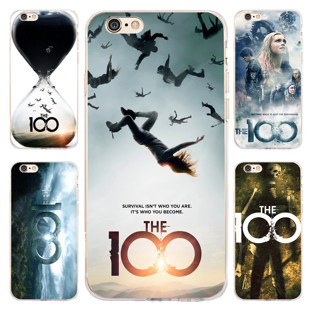

Coque The 100 TV Show Clear Soft Silicone Phone Cases for iPhone XS Max XR X 7 8 6 6S Plus 5S 5 SE 5C 4S 4 iPod Touch 6 5 Cover.