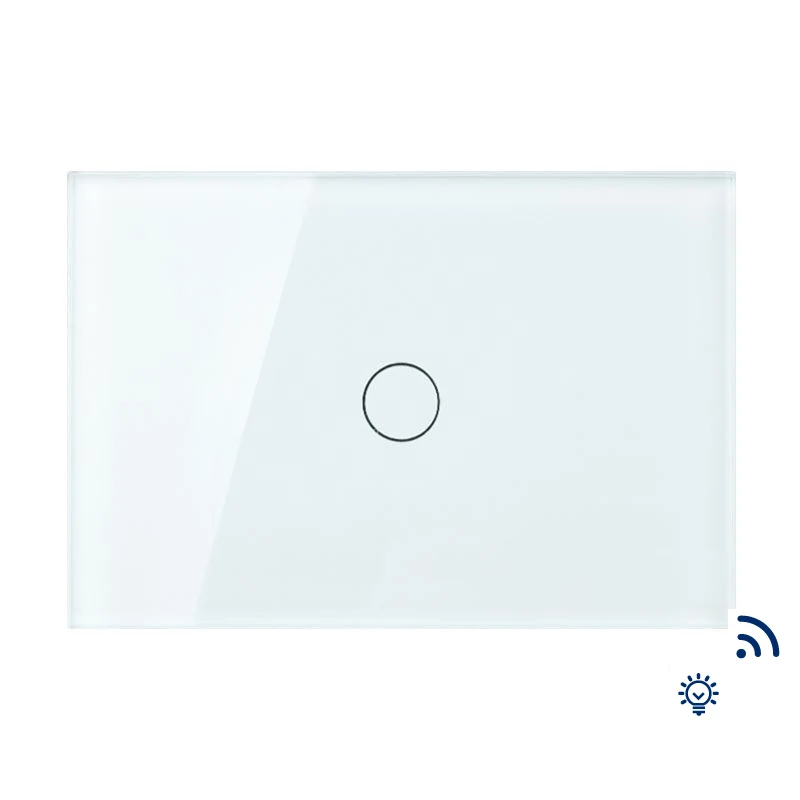 

Free Shipping, US AU Standard Touch Switch, 1 Gang 2 Way Remote control 2 in 1 , Crystal Glass Panel,Wall Light Switch,KT001DRUS