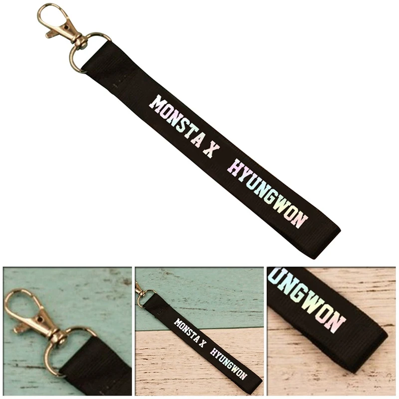 MONSTA X Laser Keychains