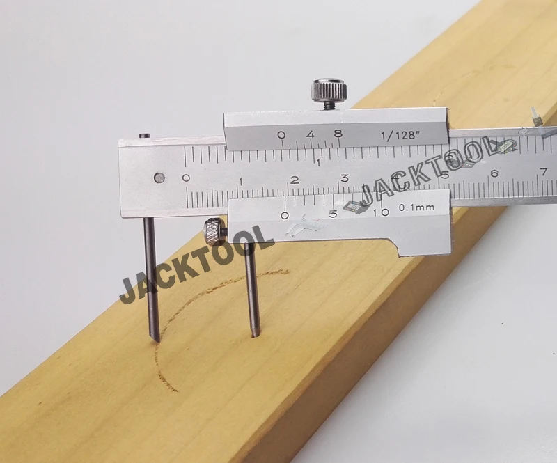 0 200mm Compass vernier caliper with Carbide scriber/ Double Carbide