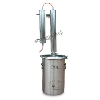 

304 Stainless Steel 20L Moonshine Distiller Copper Distiller Cooling Coil Alcohol Home Wine Making Whisky Brandy Distiller