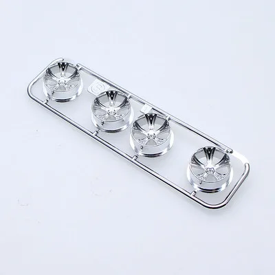 

Middle Diameter Tire For 4WD Mini Racer/Electroplated 3 Colors Of 4WD Tires/Tamiya 4WD Accessories/Four-wheel Drive Parts